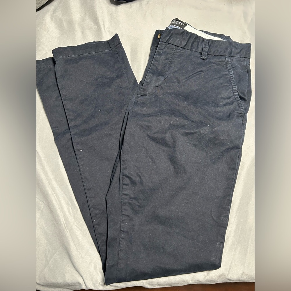 Men's Navy Chino Pants